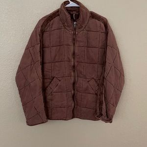 Free People Dolman Sleeve Quilted Jacket - Size S